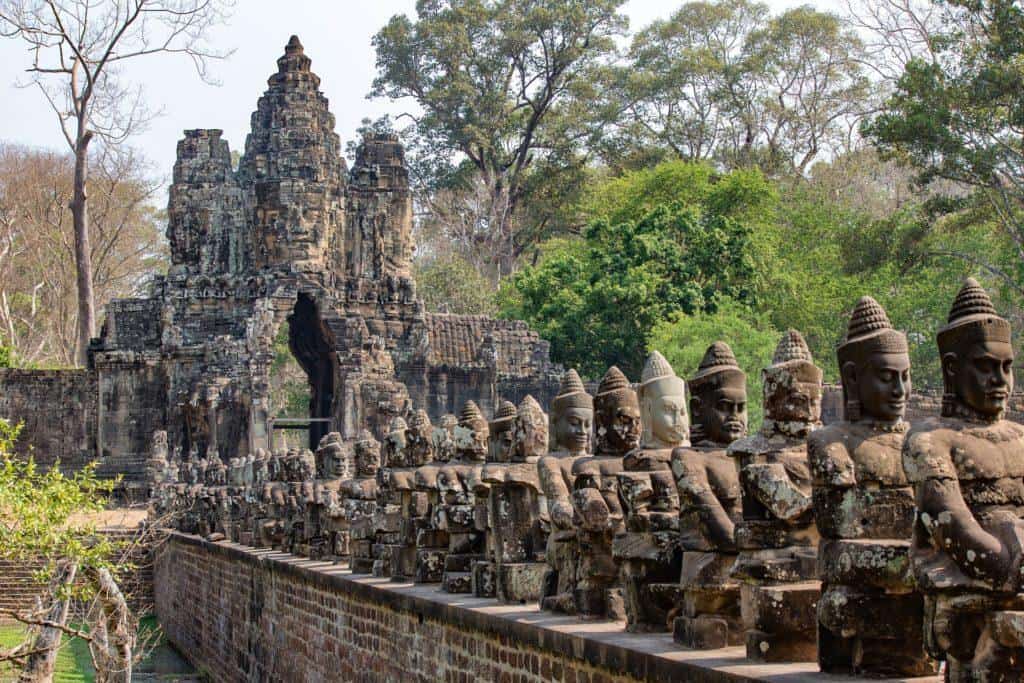 tempio di angkor foto