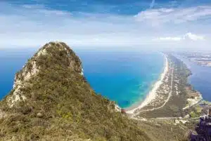 Promontorio del circeo veduta